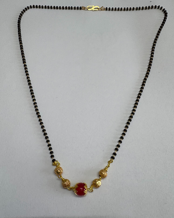 Red Beads Mangalsutra